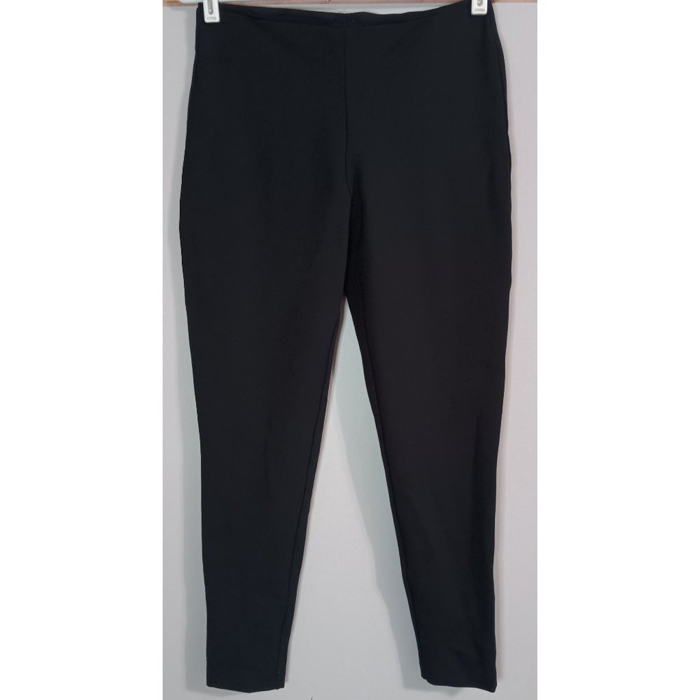 Banana Republic Medium Black High Rise Skinny Stretch Casual Business Pants